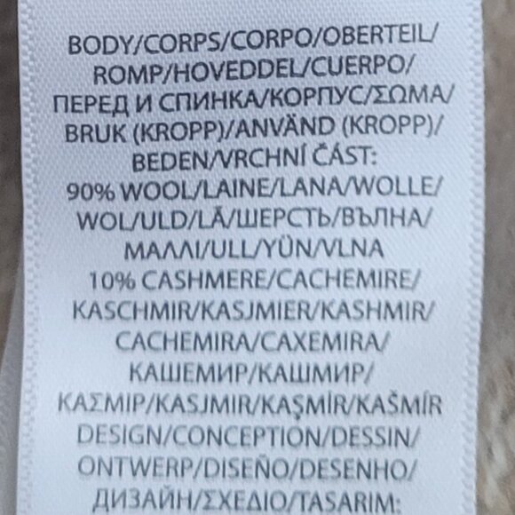 Polo Ralph Lauren Women's Teddy Bear Wool & Cashmere Hoodie. Size Medium - Picture 6 of 11